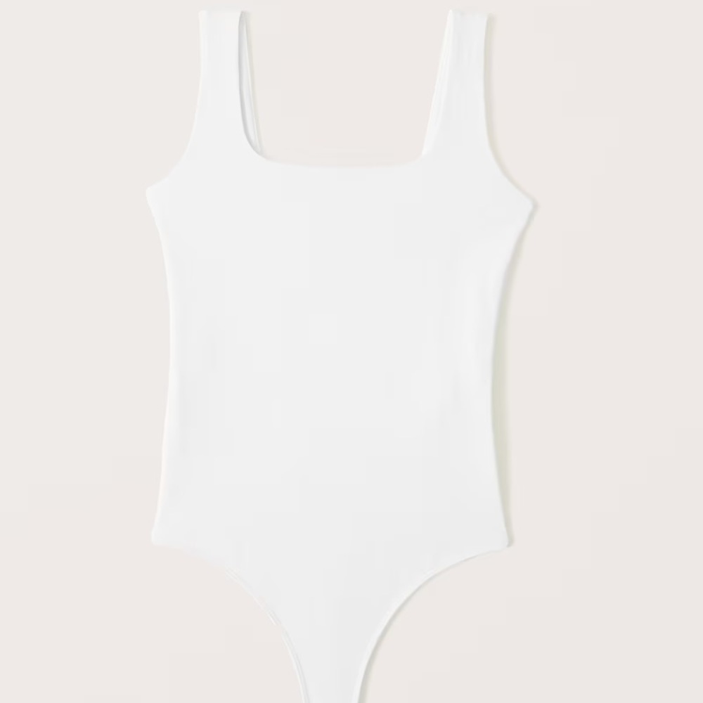 Abercrombie Cotton Seamless Fabric Tank Bodysuit